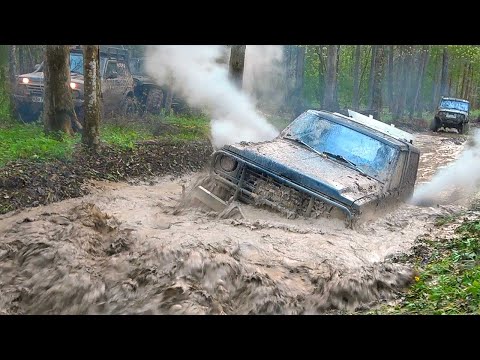 Видео: OFFROAD ПО ЖЕСТИ! Nissan Patrol удивляет ВНЕДОРОЖНИКИ! УАЗ, НИВА на Бездорожье