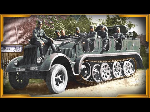Видео: Бронеавтомобили Германии. Часть 3: полугусеничные бронеавтомобили и бронетранспортеры
