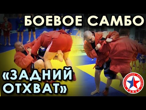 Видео: Боевое самбо: задний отхват.