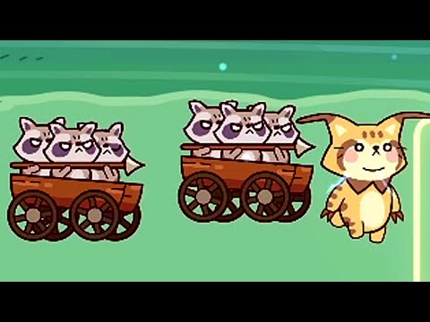 Видео: ЕНОТ, ПОЛЕЗАЙ В ЧЁРТОВУ ТЕЛЕГУ! - Forest Heroes #003 / Лесные Герои