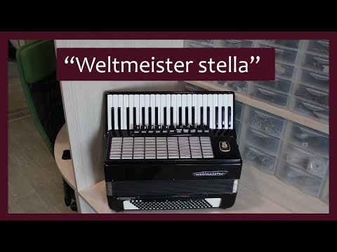 Видео: Трудовые будни / Ремонт Аккордеона "Weltmeister stella 4/4"