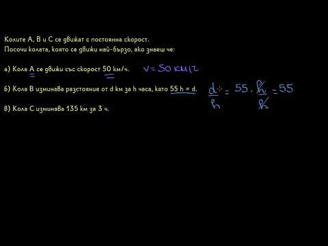 Видео: Сравняване на коефициенти на пропорционалност І 6. клас (България) І Кан Академия
