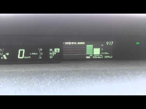 Видео: Работа Prius III (30, 2010)