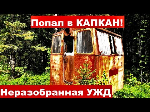 Видео: "ПОПАЛ В КАПКАН"! Нашел не разобранную УЖД! В диких местах в поисках МЕТАЛЛОЛОМА.
