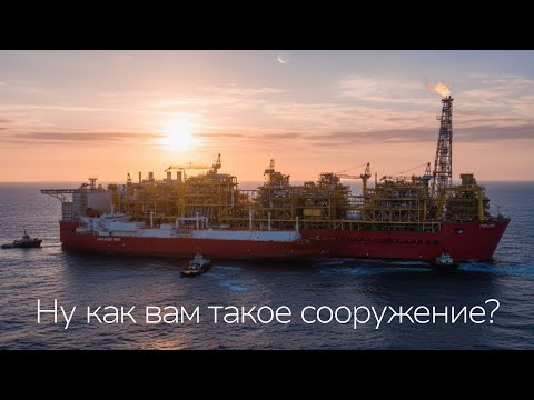 Видео: Дрейф рядом с гигантом: FLNG Prelude  Самая большая платформа в мире