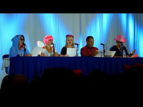 Видео: Anime USA 2015 — панель «Ковбой Бибоп» с участием всех англоязычных актёров озвучки и чтением сце...