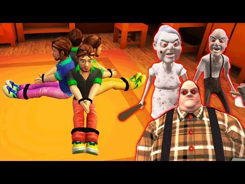 Видео: Как ИГРАТЬ за ГРЕННИ поймал ВСЕХ ДЕТЕЙ новая ГЛАВА GRANNY and GRANDPA обновление