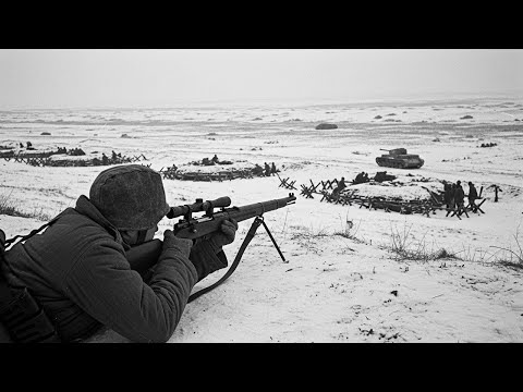 Видео: Солдаты Вермахта не могли поверить, что советские снайперы попадали с одного километра