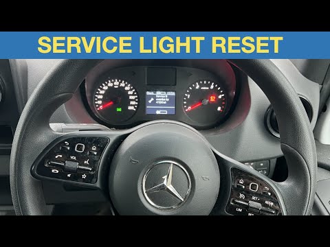 Видео: Процедура сброса индикатора сервисного обслуживания Mercedes Sprinter 2019 года