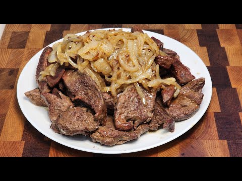 Видео: ПЕЧЕНЬ СВИНАЯ ВКУСНО И БЫСТРО!