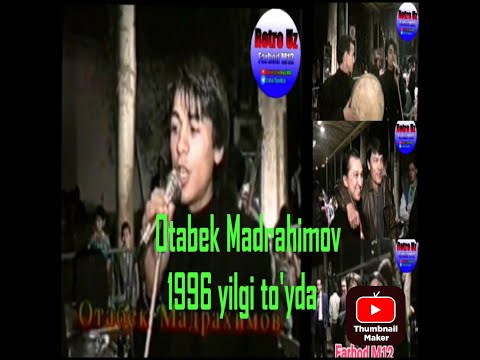 Видео: Отабек Мадрахимов 1996 йилги туйда (Ретро видео)