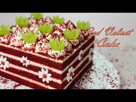 Видео: Прекрасный рецепт торта Red Velvet / Глазурь из сливочного сыра / Измерение чашки
