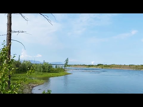 Видео: Открыли водомоторный сезон и сходили на речку Талую #норильск #талнах #реканорилка #рекаталая