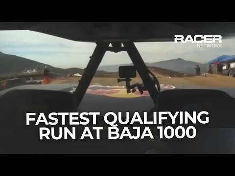 Видео: Кристофер Полворде установил лучшее время круга в квалификации Baja 1000 2025!
