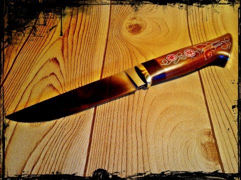 Видео: 136.Creating a knife "Vernal" - Создание ножа "Весенний" в подробностях