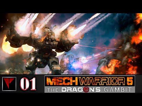 Видео: MechWarrior 5 MERC: The Dragon's Gambit #01 - Начало положено