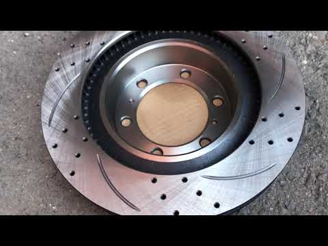 Видео: LC150 замена передних тормозных дисков TAYGA  BDF011