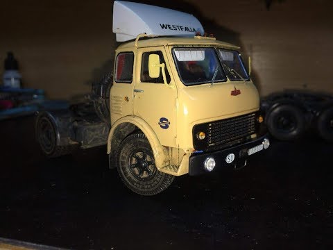 Видео: модел маз 504б 1\43 переделка