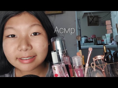 Видео: АСМР ОБЗОР НА МОЮ КОСМЕТИКУ / ASMR review of my cosmetics