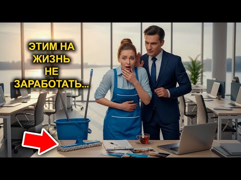 Видео: "Ты ВСЕГО ЛИШЬ Уборщица!"- смеялась секретарша...Но она не знала, КТО на самом деле стоит перед ней!