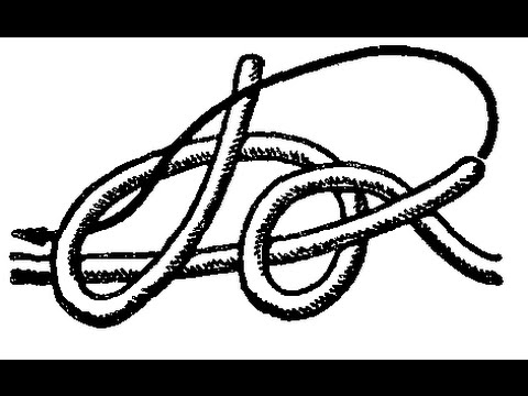 Видео: ткацкий узел (weaver's knot)