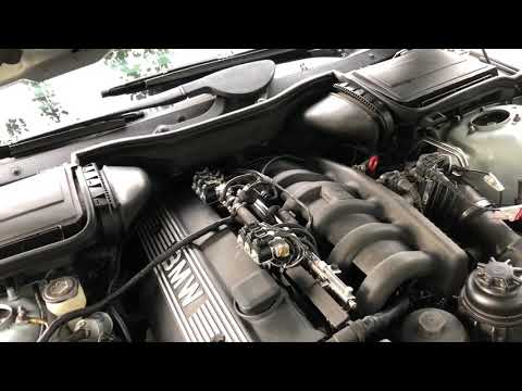 Видео: Перегревается BMW E39 m52b20 97 год.