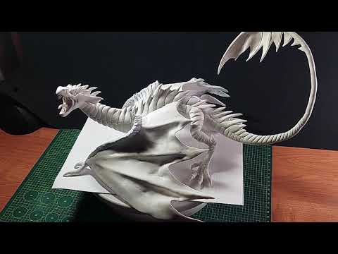 Видео: Делаю каркас и тело фигурки | Виверна ручной работы