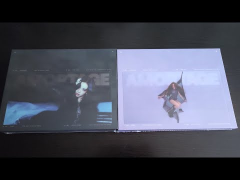 Видео: Распаковка альбома Джису / Unboxing JISOO - 'AMORTAGE' (Purple and Black ver.)