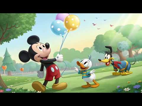 Видео: 🐁Микки Маус🐀 и волшебный шар 🎈 | Веселая история с моралью для детей🐦