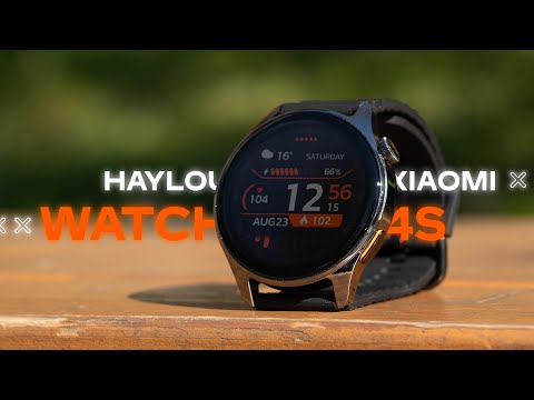 Видео: ОТЛИЧНЫЕ БЮДЖЕТНЫЕ ?🔥  Умные часы Xiaomi HAYLOU Watch 4S GPS 1,43 дюйма HD AMOLED 18 суток
