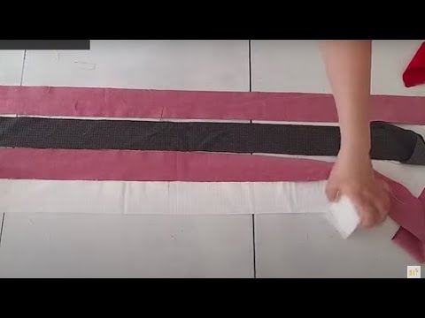 Видео: 5 потрясающих идей для полосок ткани в стиле пэчворк. Простое и легкое шитье для начинающих