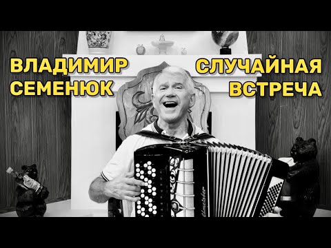 Видео: Красивая песня на баяне - про встречу, песня про любовь. ВЛАДИМИР СЕМЕНЮК - СЛУЧАЙНАЯ ВСТРЕЧА