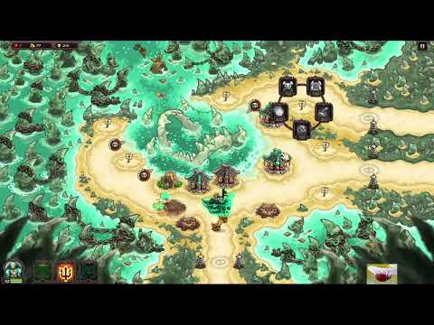 Видео: Kingdom Rush Vengeance (Безумец)  → 39. Акулий Риф - Героическое Испытание