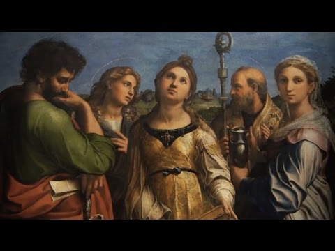 Видео: Куратор Виктория Маркова о выставке Рафаэля