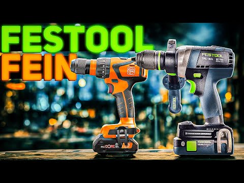 Видео: Немецкие шуруповерты | FEIN и FESTOOL