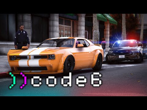 Видео: LSPD остановили тачку с поддельными номерами! | code6 GTA 5 Roleplay