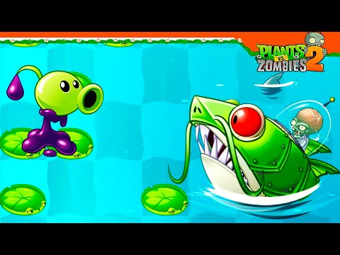 Видео: 😈 НОВЫЙ ЗОМБОСС ПЛЯЖА 2.0 ХАРД 💣 Plants vs Zombies 2 Растения против зомби 2 Прохождение