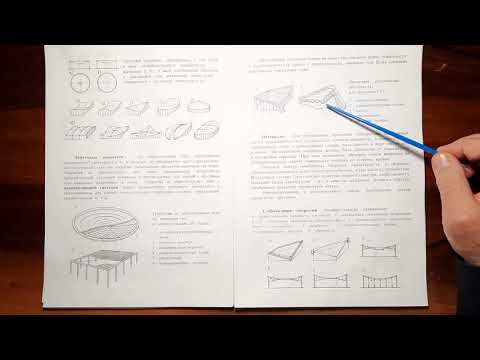 Видео: 3 КУРС (2020-2021у.г.)Висячие конструкции.Мембраны.Тенты.Доц.Егоров В.О.