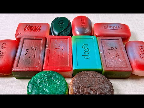 Видео: Soap cutting on the table *77🌺 ASMR soap * Резка мыла на столе