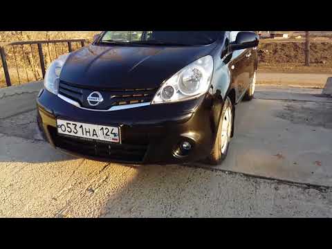 Видео: Отзыв и доработки Nissan note (чёрный енот)
