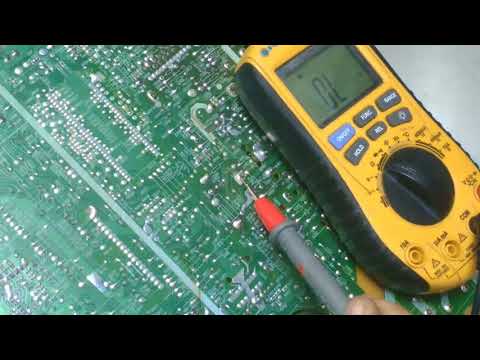 Видео: ремонт тв vestel vr2106tf (шасси 11AK30A11) изготовление составного транзистора