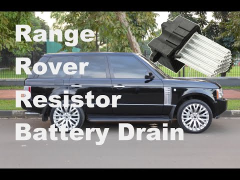 Видео: Замена резистора обогревателя Range Rover L322. Устранение разрядки аккумулятора.
