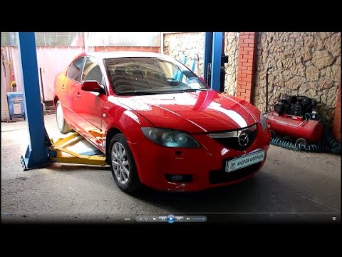 Видео: Ошибка P0037 замена 2 датчика кислорода на Mazda 3  1,6  Мазда 3  2008 года