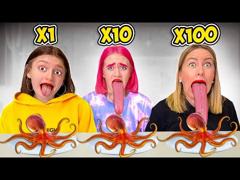 Видео: 1, 10 или 100 РАЗ ОБЛИЗНИ Челлендж !!
