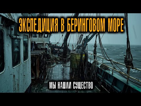 Видео: Морская экспедиция в Беринговом море — мы нашли СУЩЕСТВО в стальном контейнере на дне