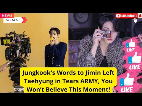 Видео: Слова Чонгука Чимину довели Тэхёна до слёз | АРМИ, вы не поверите в этот момент!»