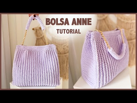Видео: Вязаная сумка крючком, МАСТЕР-КЛАСС, Crochet Bag Step by Step