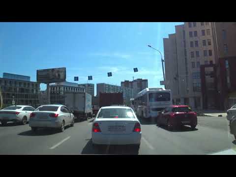 Видео: Титова Красный проспект Коммунальный мост Немировича Сибиряков Гвардейцев Новосибирск Сибирь Сити154