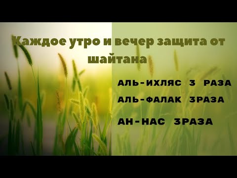 Видео: Аль-Ихляс Аль-Фалак Ан-Нас суры