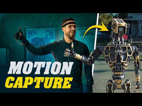 Видео: Мы заставили робота танцевать с помощью технологии захвата движения